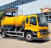 8,000 Litres ISUZU Combined Vacuum Jet Truck, Vacuum and ...