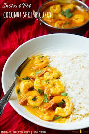 Coconut Shrimp Curry Instant Pot Pressure Cooker Piping Pot Curry Karen Recettesdepoulet En 2020 Autocuiseur Instant Pot Recette Curry Recettes Indiennes