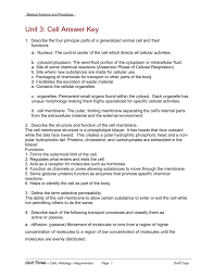 Check spelling or type a new query. Medical Anatomy And Physiology Unit 3 Cell Answer Key 1