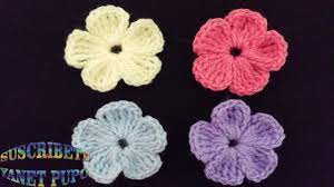 Maybe you would like to learn more about one of these? Como Tejer Flores Pequenas A Crochet Youtube