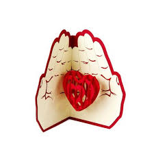 Anyone can make it and everyone will love this pop up birthday card cake! Romance Themed Pop Up Greeting Card 3d Pop Up Greeting Cards Pop Up Cards Uk