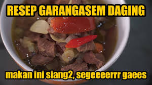 Anda mungkin bisa mencoba resep garang asem khas semarang. Resep Garang Asem Daging Makan Ini Siang Siang Segeer Gaeeess Youtube