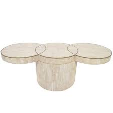 Tessellated Fossil Stone Cocktail Coffee Table By Maitland Smith For Sale Coffee Table Stone Coffee Table Maitland Smith