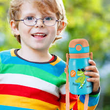 MILTON Torque 450 Dinosaurs Stainless Steel Kids Water Bottle, 460 ml, Dark  Blue : Amazon.in: Home & Kitchen