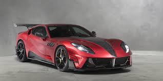 This is the first ferrari automobile equipped with electronic power steering (eps). Stallone 812 Mansory