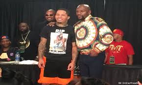 Davis made his debut at the age of 18 on february 22, 2013 against desi williams, who had a professional record of no wins and 4 losses, all by stoppage. Baltimore Native Tank Davis Takes Down Nunez With A Tko Pressboxonline Com