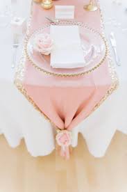 Table Runner Gold Wedding Decorations Rose Gold Baby Shower Rose Gold Wedding Decor