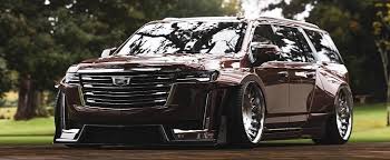 To truly deck out the escalade in its best features. Widebody 2021 Cadillac Escalade Is Long And Wide Autoevolution