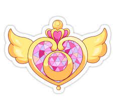 Sailor Moon Heart Brooch Sticker By Alightedsylph In 2021 Sailor Moon Brooch Sailor Moon Tattoo Sailor Moon Wallpaper