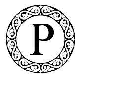 Download Monogram Letter P Svg Vector Monogram Letter P Clip Art Svg Clipart