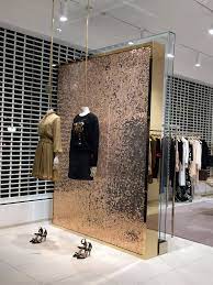 Chloe Boutique Sloane Square London Christmas Window Displays Made From Thousands Of Rose Gold Boutique Interior Boutique Interior Design Store Design Boutique