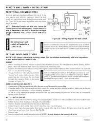 It shows the components of the circuit as simplified shapes, and the power and signal connections between the devices. Remote Wall Switch Installation Warning Remote Wall Mounted Switch Monessen Hearth Direct Vent Gas Fireplace Khldv Series User Manual Page 26 52