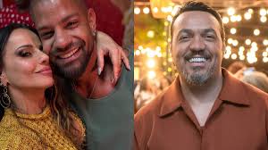 Saiba como marido de Viviane Araujo reagiu ao reencontro dela com Belo na novela 'Três Graças'
