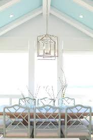 Give your walls a lick of a new coastal colour to instantly transform it into a room that just feels like it belongs by the sea. Beach House Dining Room Design Ideas