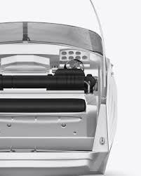 Sea Chaser Sport Boat Mockup Back View In Vehicle Mockups On Yellow Images Object Mockups In 2020 Mockup Free Psd Mockup Free Download Psd Mockup Template