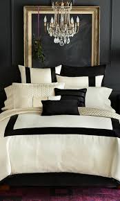 Mixing together in a line sketch rug, a low stencil bed joins with an ottoman and grid lighting almost a stage, this bedroom's background lights up in led, a solid black box frame and mirrored writing. Trendy Color Schemes For Master Bedroom Decor10 Blog