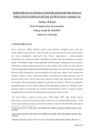 Pdf Perkembangan Gerakan Politik Kiri Dari 1948 1960 Dan Perjuangan Gerakan Ini Dalam Penulisan Abdullah C D Md Hasri Academia Edu