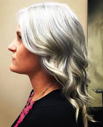 For grey hair like mine, let the color sit on the roots for 25 minutes, then pull it through the ends for the last i have alot of greys and very lite blonde highlights. 20 Cool Silver White Highlights Hair Ideas Hairstyles Weekly