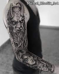 Satanic Tattoos Demon Tattoo Body Art Tattoos