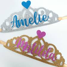 Prinzessin krone zum kindergeburtstag selber basteln krone. Geburtstags Krone Mit Name In Deiner Wunschfarbe Prinzessin Krone Name