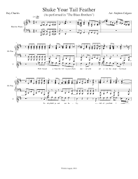 They are played with and held daily to ensure that your new baby will be well socialized and used to being handled. Shake Your Tail Feather Ray Charles Sheet Music For Trumpet In B Flat Trombone Drum Group Saxophone Tenor More Instruments Jazz Band Musescore Com