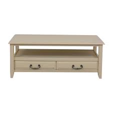Perfect for the modern farmhouse designed room. 70 Off Pier 1 Pier 1 Imports White Two Drawer Coffee Table Tables