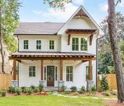 When it comes to farmhouse paint colors, your first thought may go right to white. Farmhouse Cottage Farmhouse Cottage Exterior Exterior Features Cedar Columns Farmhous Modern Farmhouse Exterior Farmhouse Exterior Design Cottage Exterior