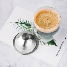 It is made from stainless steel, safe for health. Icafilas Stainless Steel Reusable Vertuo Coffee Capsule G1 For Nespresso Vertuoline Coffee Machine Coffee Filters Aliexpress