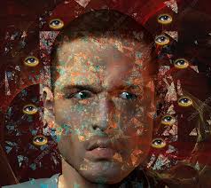 Paranoia, illustration - Stock Image - C024/4131 - Science Photo Library