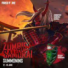Is the result of another failed experiment a homebrew frankenstein. The Samurai Zombie Has Reawakened From Garena Free Fire Facebook
