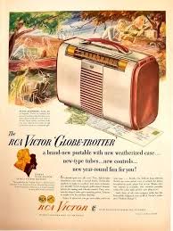 1946 Rca Victor Globe Trotter Radio Vintage Advertisement Etsy In 2020 Vintage Advertisement Music Print Globe Trotter