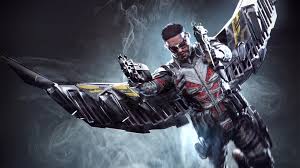 The falcon and the winter soldier, tv series, bucky barnes, sam wilson, marvel comics, marvel cinematic universe, 2021, 5k. 308580 Falcon Guns Marvel 4k Wallpaper Mocah Org