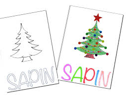 En attendant ce jour magique, je te propose cette activité : Kit Bricolage Noel Sapin En Gommettes Et Coloriage Gommettes Enfants Gommettes Noel Magommette