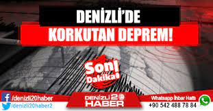 Son dakika denizli deprem haberi. Denizli De Son Dakika Deprem