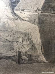 Cuando el centurión vio lo que había acontecido, dio gloria a dios, diciendo: Dibujo A Lapiz Original Capricho De Goya Has Kaufen Moderne Zeichnungen Des 19 Jahrhunderts In Todocoleccion 131112636
