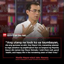Manila mayor isko moreno has been hogging the limelight since he assumed office last june 30. Facebook