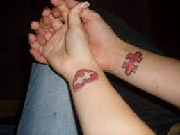 I feel that i'm going to get to a point where i don't find her attractive. Boyfriend Girlfriend Matching Tattoos