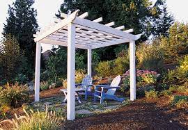 Decorate the trellis for weddings or outdoor parties with long pieces of silk ribbon or swaths of light, flowing fabric. How To Build A Backyard Pergola Sunset Magazine