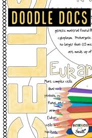 Doodle Docs For Teaching About Prokaryotic And Eukaryotic Cells Elementary Science Activities Science Teaching Resources Middle School Biology