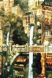 Anime wallpaper for iphone 6 download best anime wallpaper for. Anime City Painting Iphone 6 Wallpaper Hd Free Download Iphonewalls