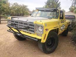 Checkout This Cool Tribute Truck Charles From Prodyno Built 9 Years Ago He Built It After A Truck That Parnelli Jones Cool Trucks Trucks Lifted Chevy Trucks