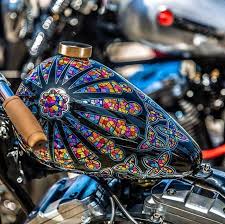 Holy Tank Art Motorcycle Painting Custom Paint Motorcycle Motorbike Tanks