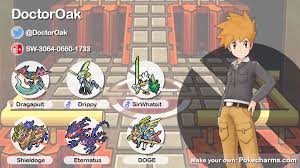 1) the pokémon you should have in your trainer card are those who mean the most to you and your experiences. Site Updates Pokecharms