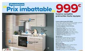 Mobalpa propose une gamme complète d'électroménager pour répondre à tous les besoins, à l'esthétisme et à tous les budgets. Offre Cuisine Complete Premontee Toute Equipee All In Basic Chez Castorama