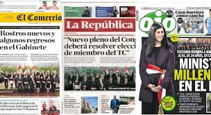 Sigue la última hora en directo y toda la actualidad en antena 3 noticias. Revista De Prensa Del Peru Principales Portadas Hoy 04 De Octubre Del 2019 Eleconomistaamerica Pe