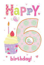 Las Girl Cupcake Age 6 Psd Louise Anglicas Representing Leading Artists Who Produce Children S And Decor Auguri Di Buon Compleanno Buon Compleanno Compleanno