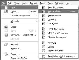 Open up your open office software, and select the drawing program. Creating A New Worksheet Beginning Openoffice Calc From Setting Up Simple Spreadsheets To Business Forecasting Book