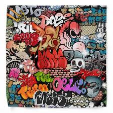 Urban Dynamic Street Art Graffiti Art Pattern Bandana Zazzle Com In 2021 Graffiti Designs Graffiti Wall Art Graffiti Alphabet