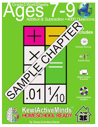 This is a grade 3 addition & subtraction assessment based on the 2020 ontario math curriculum. Kewlactiveminds Grade 3 Math Addition Subtraction Worksheets Sampl