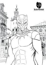 The panther coloring pages also available in pdf file that you can download for free. Black Panther Coloring Pages And Other Top 10 Coloring Themes